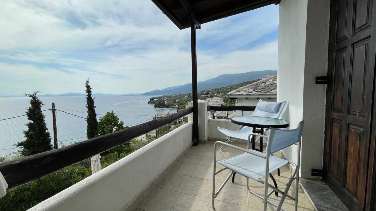 Iris Sea View Villa Afissos Eksteriør billede